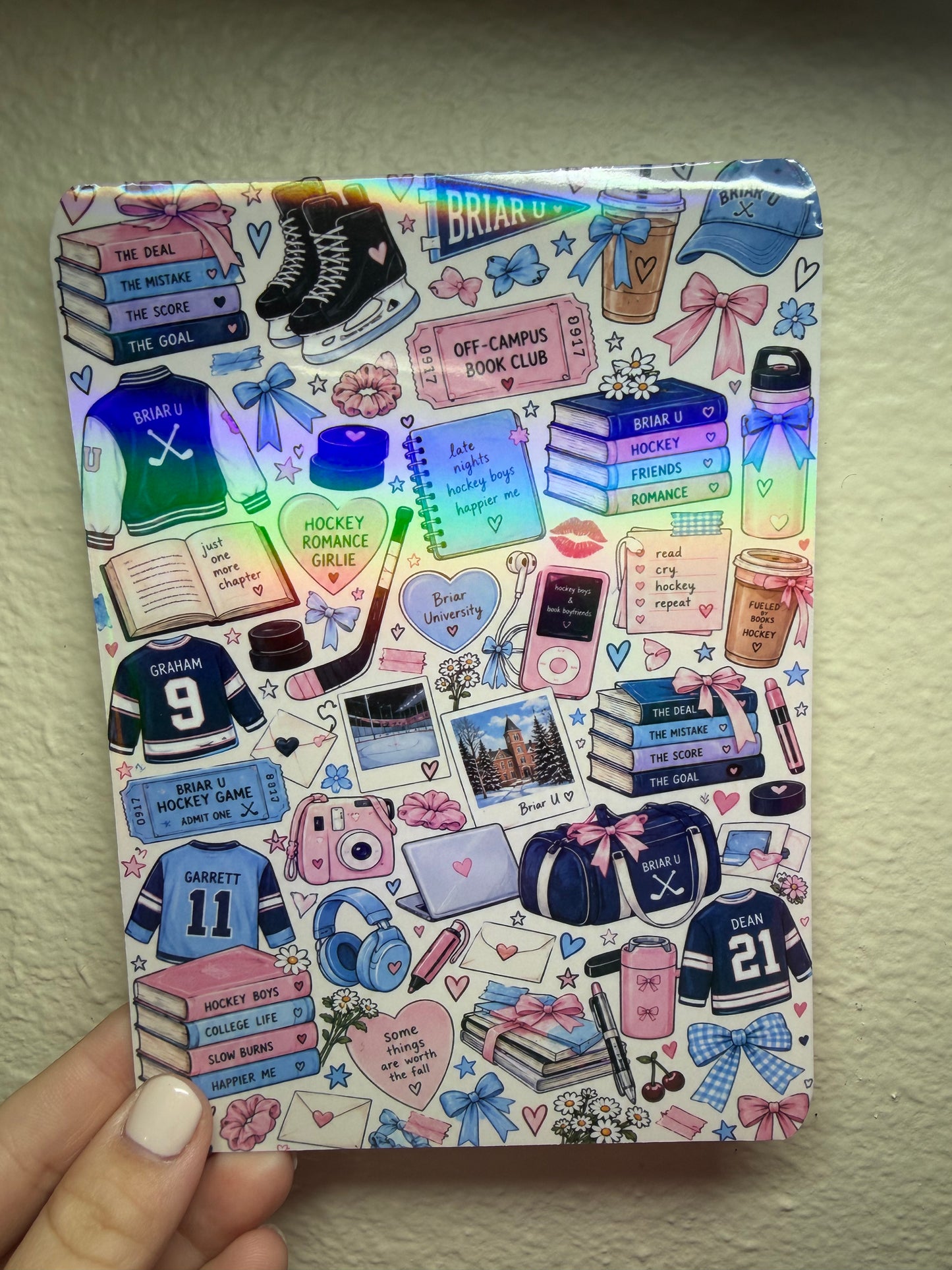 Off-Campus Kindle Insert – Holographic E-Reader Insert