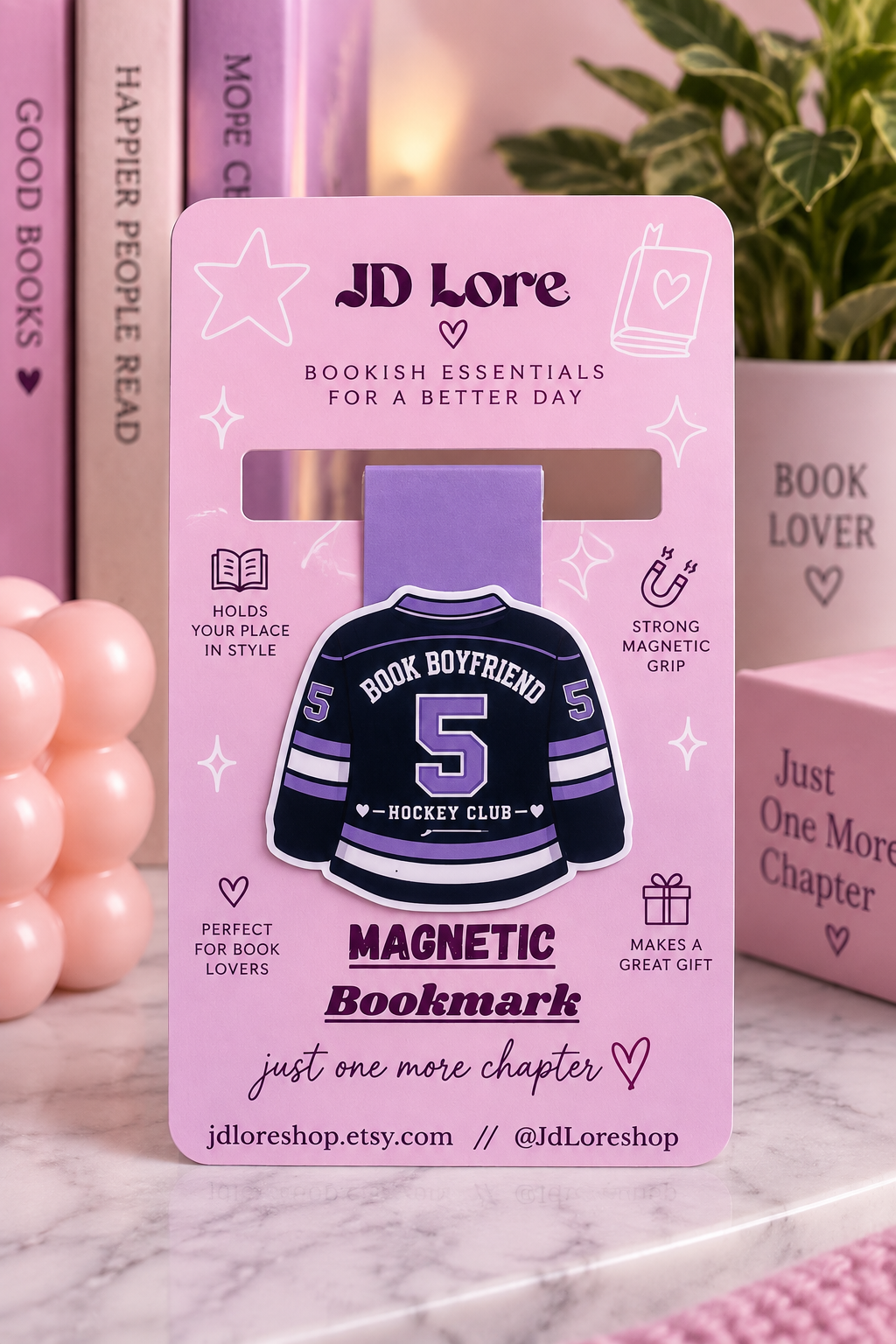Magnetic Bookmarks - Bookish Designs📚✨