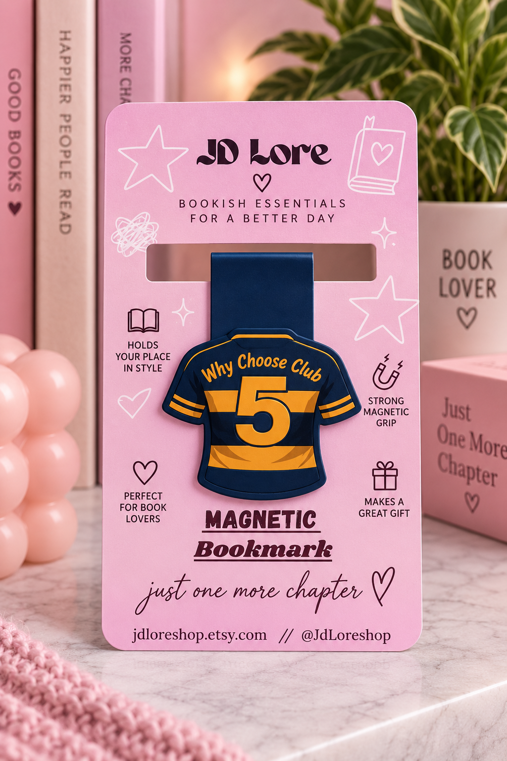 Magnetic Bookmarks - Bookish Designs📚✨